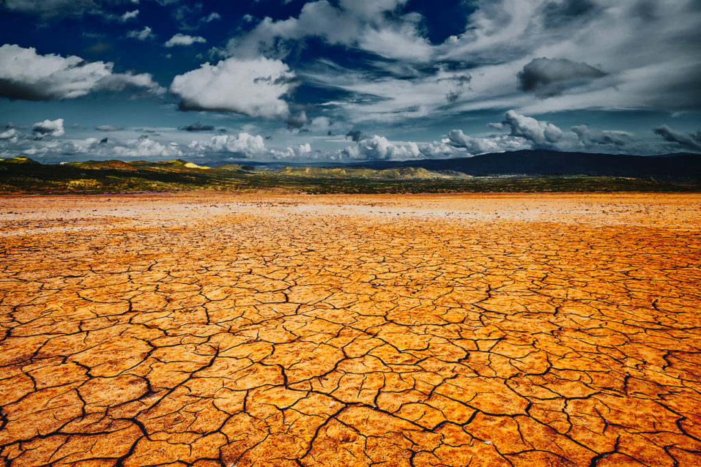 Stormy Skies Over Iceland