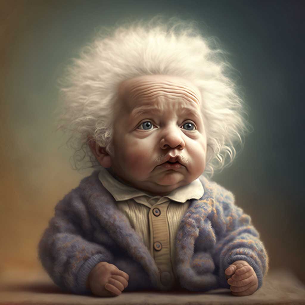 Albert Einstein as a Baby