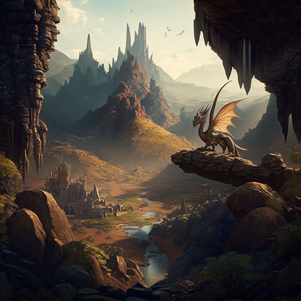 The Mischievous Dragons of the Hidden Valley