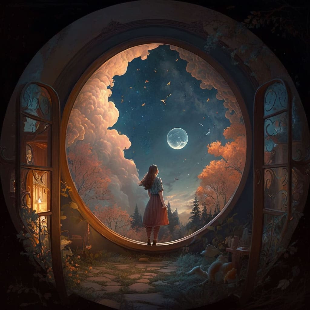 Magical Paintings of the Mysterious Artist