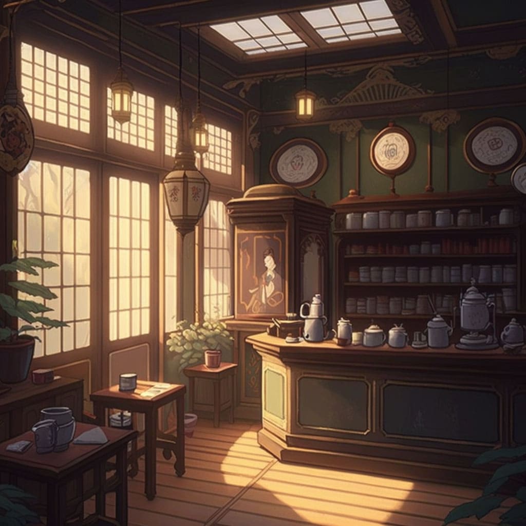 The Time Traveling Tea Shop